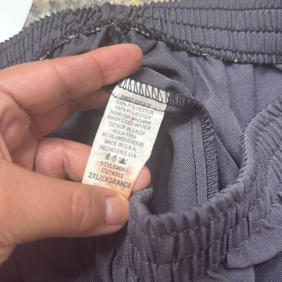 First choice gray pants elastic waist band size 2Xl - Picture 2 of 6